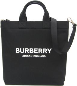 Burberry Leather Nylon Handbag Shoulder Bag