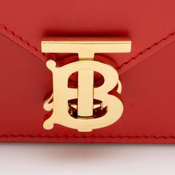 Burberry Leather TB Envelope Chain Shoulder Bag