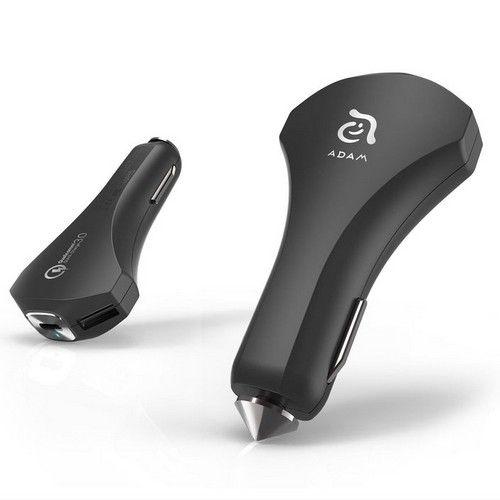 Adam Elements  Casa C03 Qualcomm QC3 Car charger - Default - Brand New