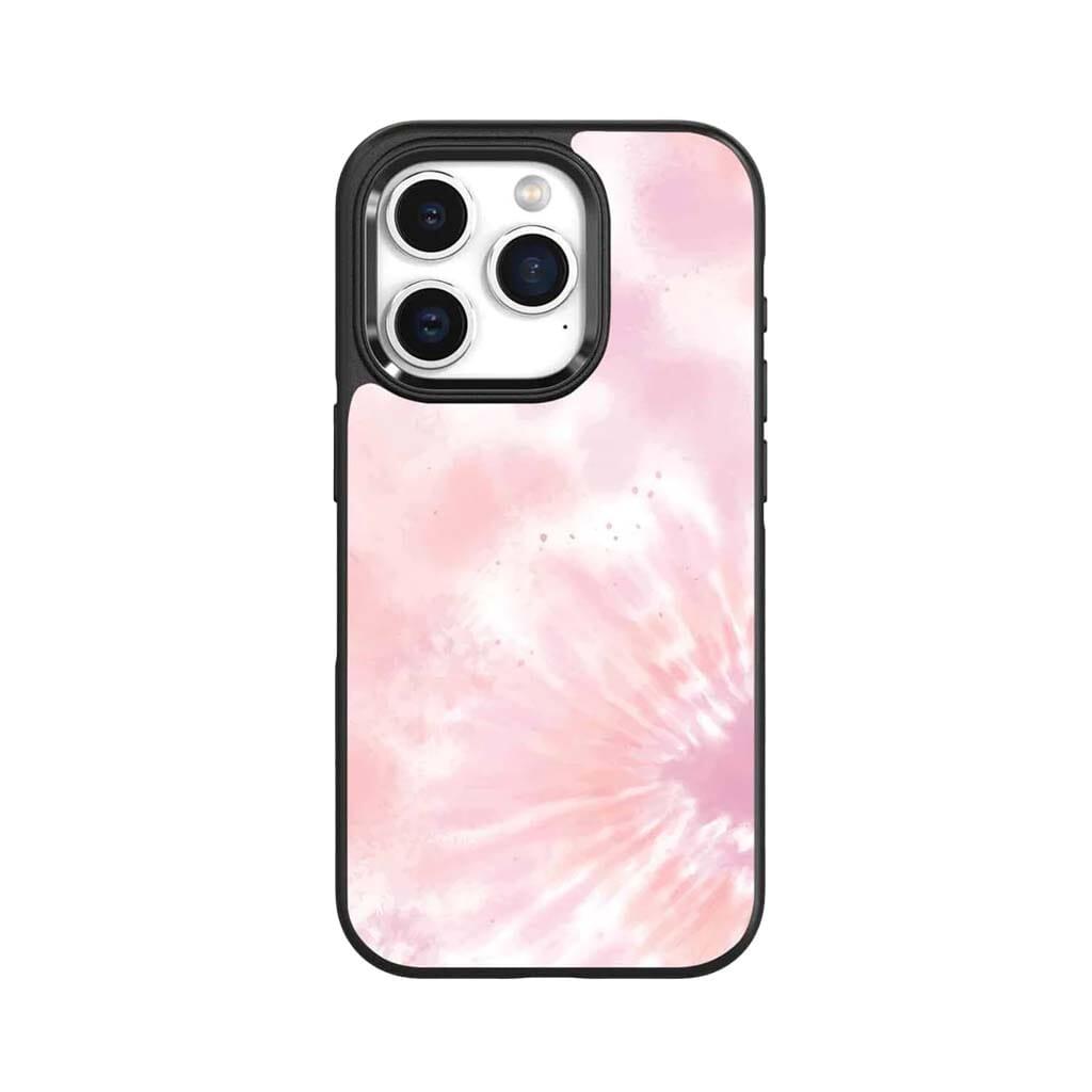 Caseco iPhone 15 Pro Case With MagSafe - Pink Tie Dye