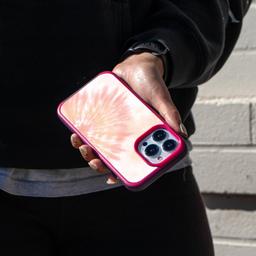 Refurbished Caseco MagSafe iPhone 13 Pro Max Orange Tie Dye Case - Reebelo New Zealand