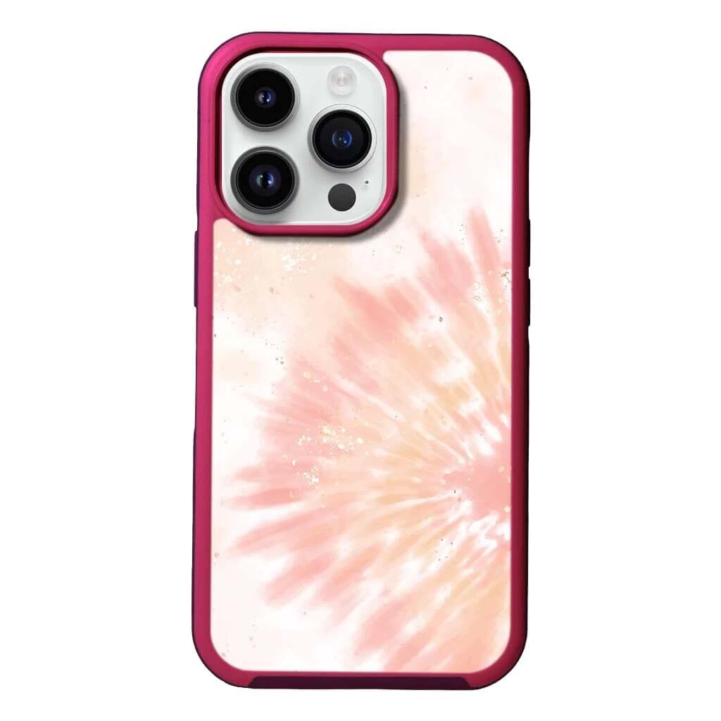 Refurbished Caseco MagSafe iPhone 13 Pro Max Orange Tie Dye Case - Reebelo New Zealand