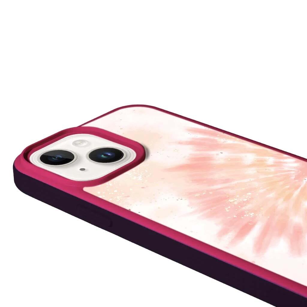 Refurbished Caseco MagSafe iPhone 14 Plus Orange Tie Dye Case - Reebelo New Zealand