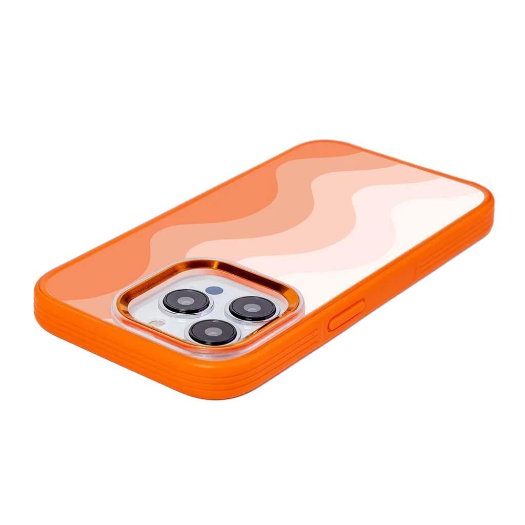Refurbished Caseco MagSafe iPhone 14 Pro Max Orange Wave Case - Reebelo New Zealand
