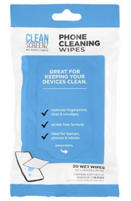 Case-Mate CleanScreenz Cleansing Phone Wipes (20pcs)
