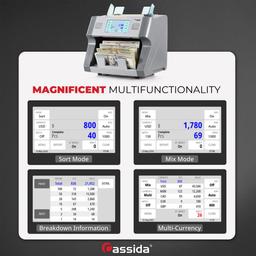 Cassida 8800R V2 Mixed Bill Counter