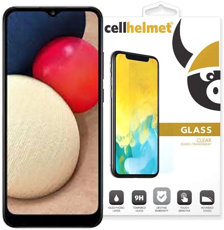 Cellhelmet Tempered Glass for Samsung Galaxy A02S