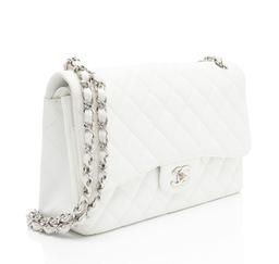 Chanel Caviar Leather Classic Jumbo Double Flap Bag