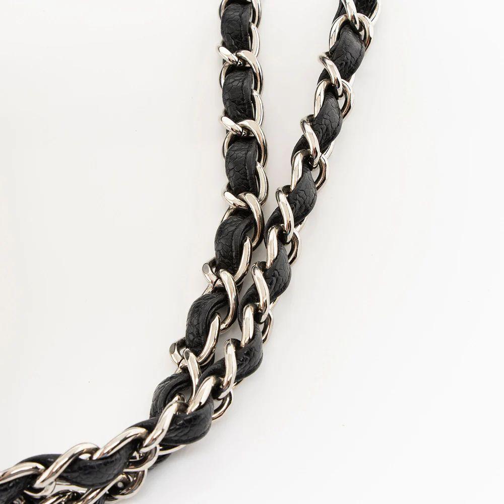 Refurbished Chanel Caviar Leather Classic Maxi Single Flap Bag - Reebelo New Zealand