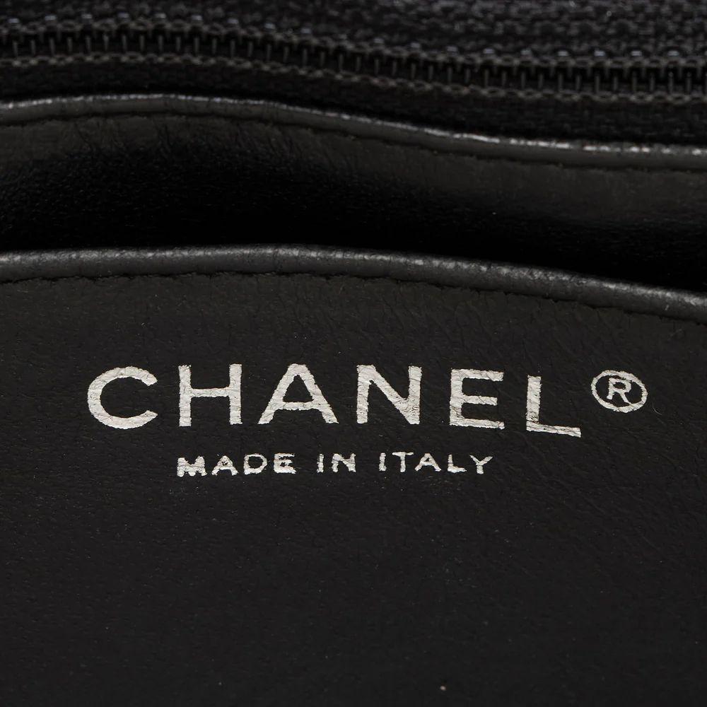 Refurbished Chanel Caviar Leather Classic Maxi Single Flap Bag - Reebelo New Zealand