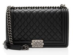 Chanel Lambskin New Medium Boy Bag