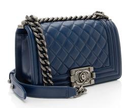 Chanel Lambskin Small Boy Bag