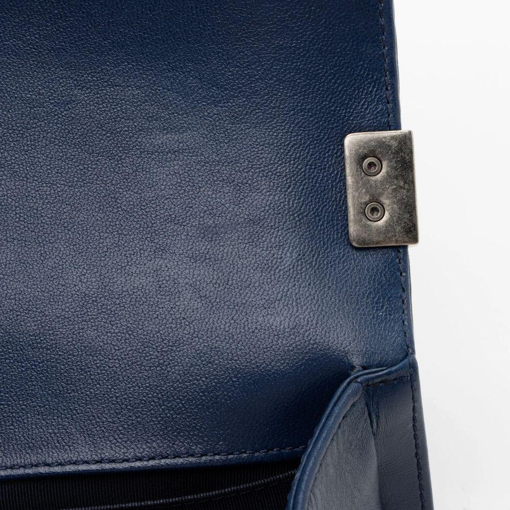 Refurbished Chanel Lambskin Small Boy Bag - Reebelo New Zealand