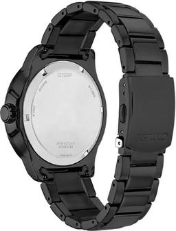Citizen Eco-Drive Black Ion Plated Watch (AW1705-55L)