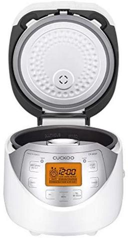 Cuckoo Electric Rice Cooker CR-0632F - Excellent - White/Silver
