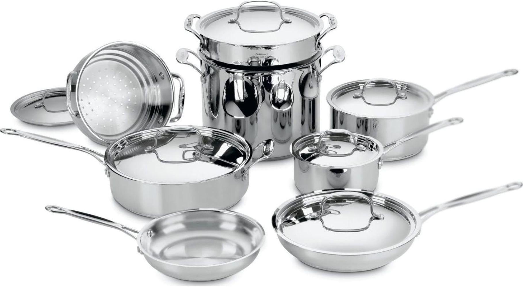 Cuisinart 77-14 Chef's Classic Cookware Set 14-Piece