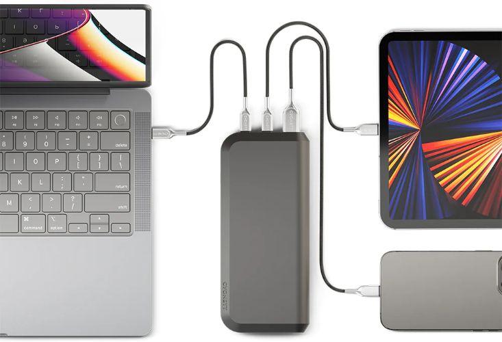 Refurbished Cygnett ChargeUp Pro 25K mAh Laptop Power Bank - Reebelo New Zealand