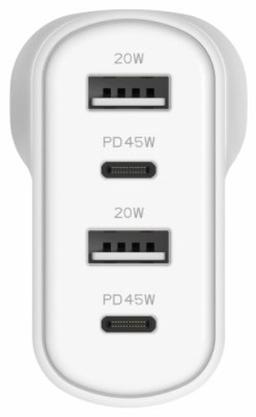 Cygnett PowerPlus 45W Multiport Wall Charger AU