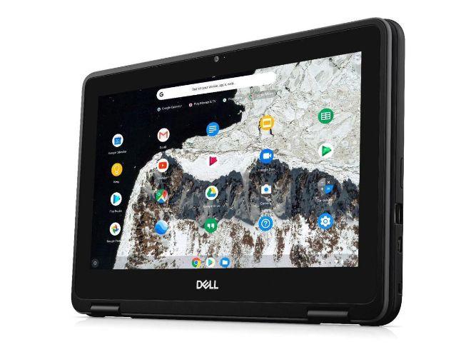 Dell  Chromebook 11 3100 2 in 1 Laptop 11.6" - Intel Celeron N4000 1.10GHz - 32GB - Black - 4GB RAM - 11.6 Inch - Good