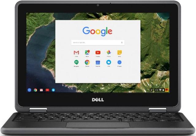 Dell Chromebook 11 3189 2-in-1 Laptop 11.6" Intel Celeron N3060 1.6GHz in Black