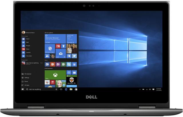 Dell Inspiron 5379 2-in-1 Laptop 13.3" Intel Core i7-8550U 1.8GHz in Grey in Excellent condition