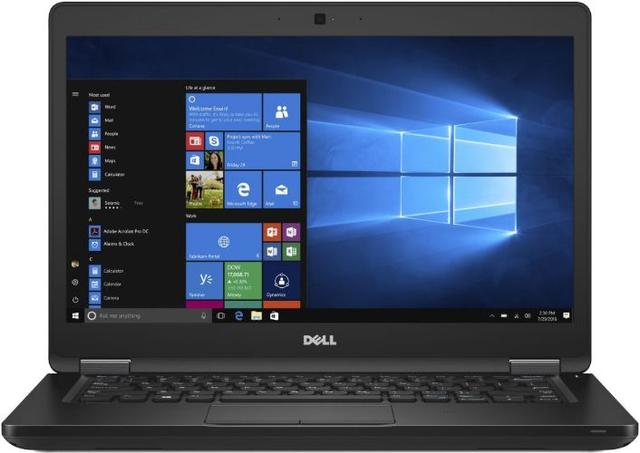 Dell Latitude 14 5480 Laptop 14" Intel Core i5-6300U 2.4GHz in Black