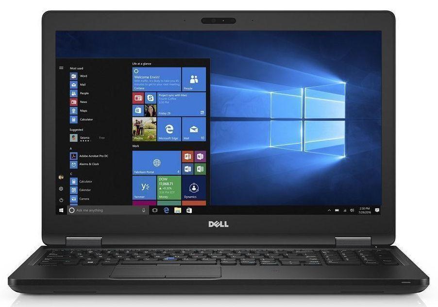 Dell Latitude 5580 Laptop 15.6" - Intel Core i5-7300U 2.6GHz - 500GB - Black - 8GB RAM - 15.6 Inch - Excellent