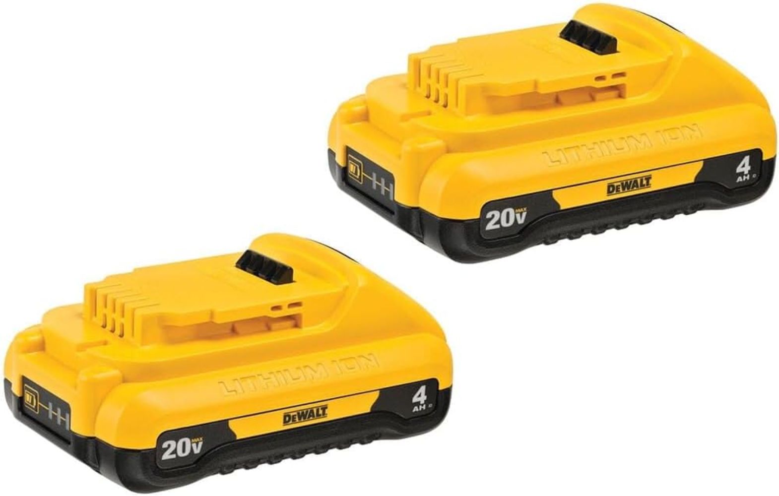 Dewalt DCB240-2R 20V MAX Compact 4.0 AH Battery (2-Pack)