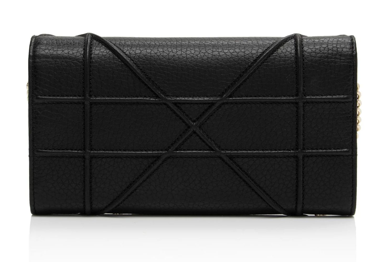 Dior Calfskin Diorama Wallet on Chain Clutch