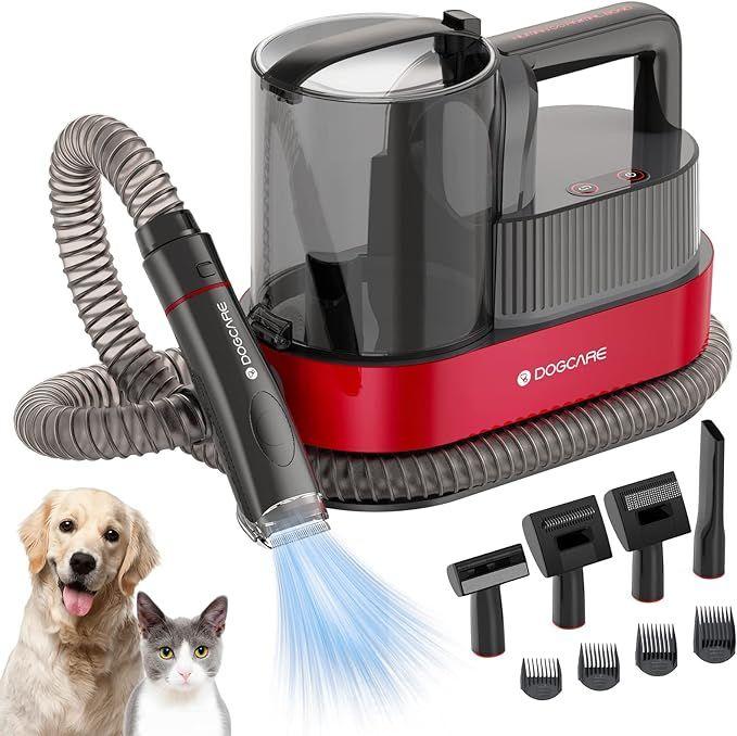 DOGCARE 6-in-1 Dog Modern Grooming Kit with Vacuum