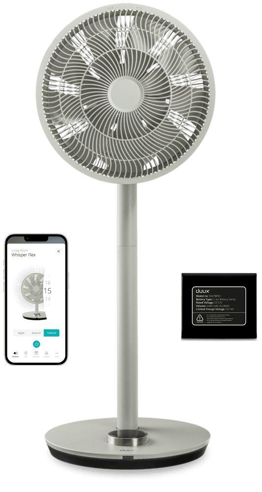 Refurbished Duux Whisper Flex Smart + Battery Pack - Reebelo New Zealand