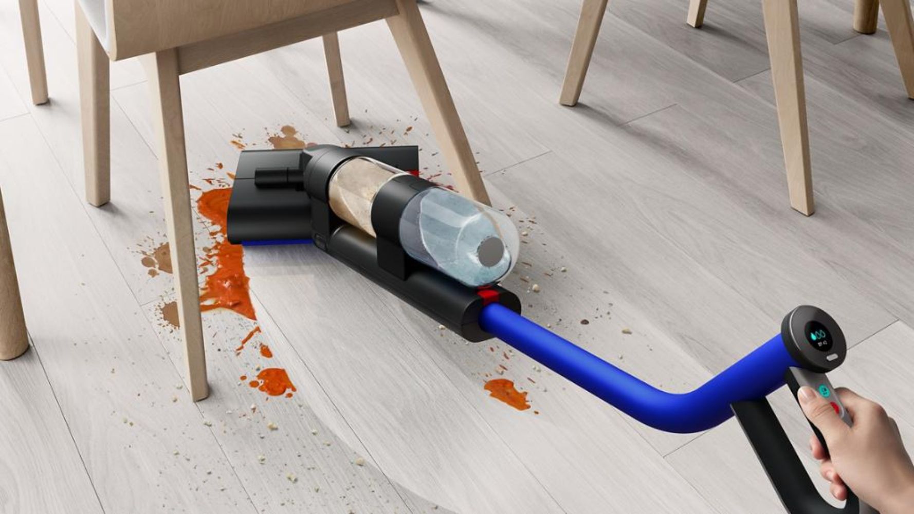 Dyson WashG1 Wet Floor Cleaner - Ultra Blue/Matt Black