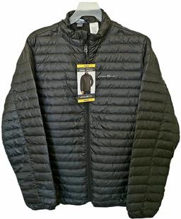 Eddie Bauer Men's Packable Microlight Down Jacket M