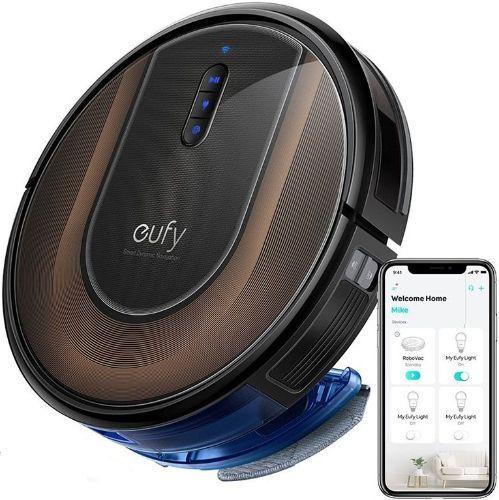 Eufy RoboVac G30 Hybrid 2-in-1 Robot Vacuum Cleaner - Black