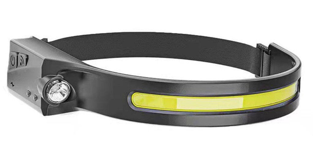 Extreme  350 Lumens Rechargeable Headtorch  - Black - Brand New