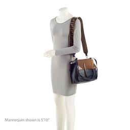 Fendi Suede Calfskin Grace Flip Tote