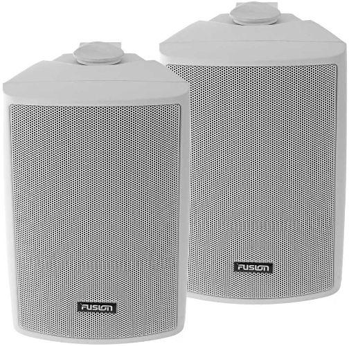 Fusion  Marine Box Speakers Pair (MS-OS420) 4" - White - Brand New