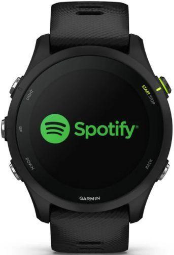 Garmin Forerunner 255 Smartwatch Music Edition (Polymer) 46mm in Black