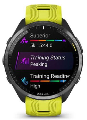 Garmin Forerunner 965 Smartwatch Titanium in Whitestone