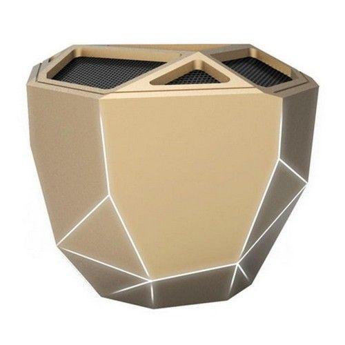 Xoopar  GEO Wireless Bluetooth Speaker - Gold - Brand New