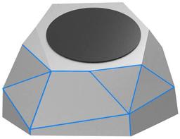 Xoopar GEO Wireless Charging Dock - Silver