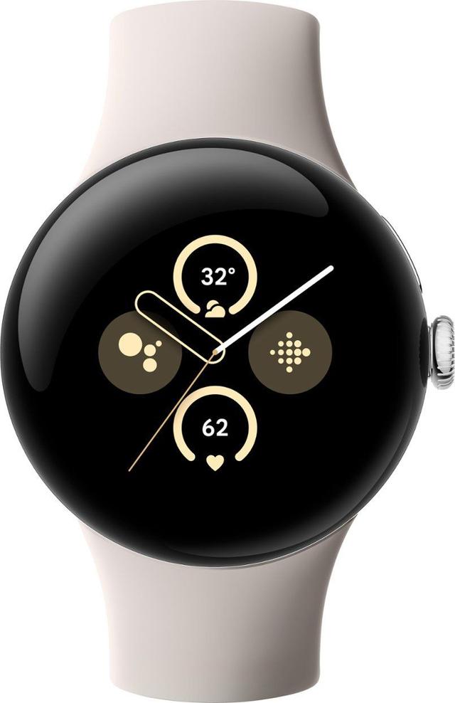 Google Pixel Watch 2 Aluminum 1.2 inch in Polished Silver