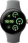 Google Pixel Watch 3 (Bluetooth) - 32GB - 41mm - Champagne Gold 100% Recycled Aluminum Case with Hazel Fluoroelastomer Active Band