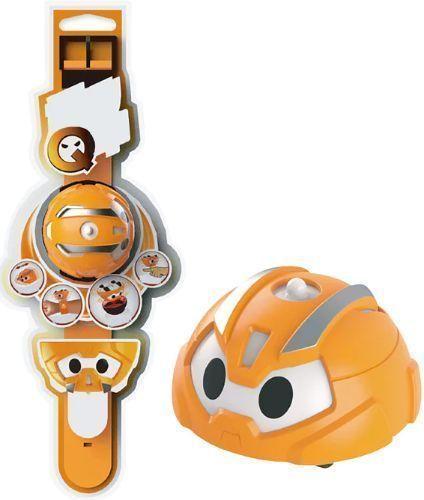 GYRO Chariot  Rotating GYRO Toy & Cool Watch - Orange/Silver - Brand New