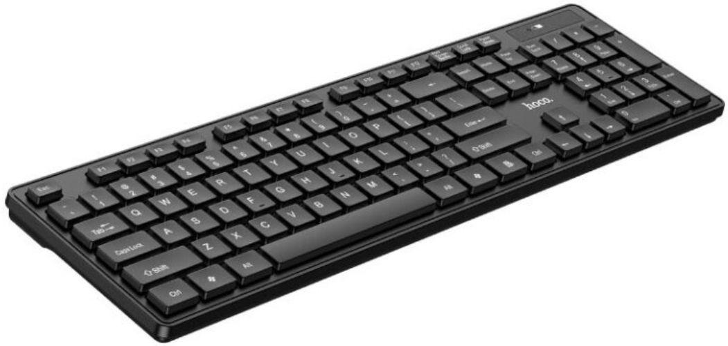 Hoco GM17 Wireless Keyboard and Mouse Set - Black