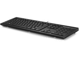 HP 125 266C9AA USB Wired Keyboard - Black