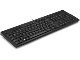 HP 125 266C9AA USB Wired Keyboard - Black