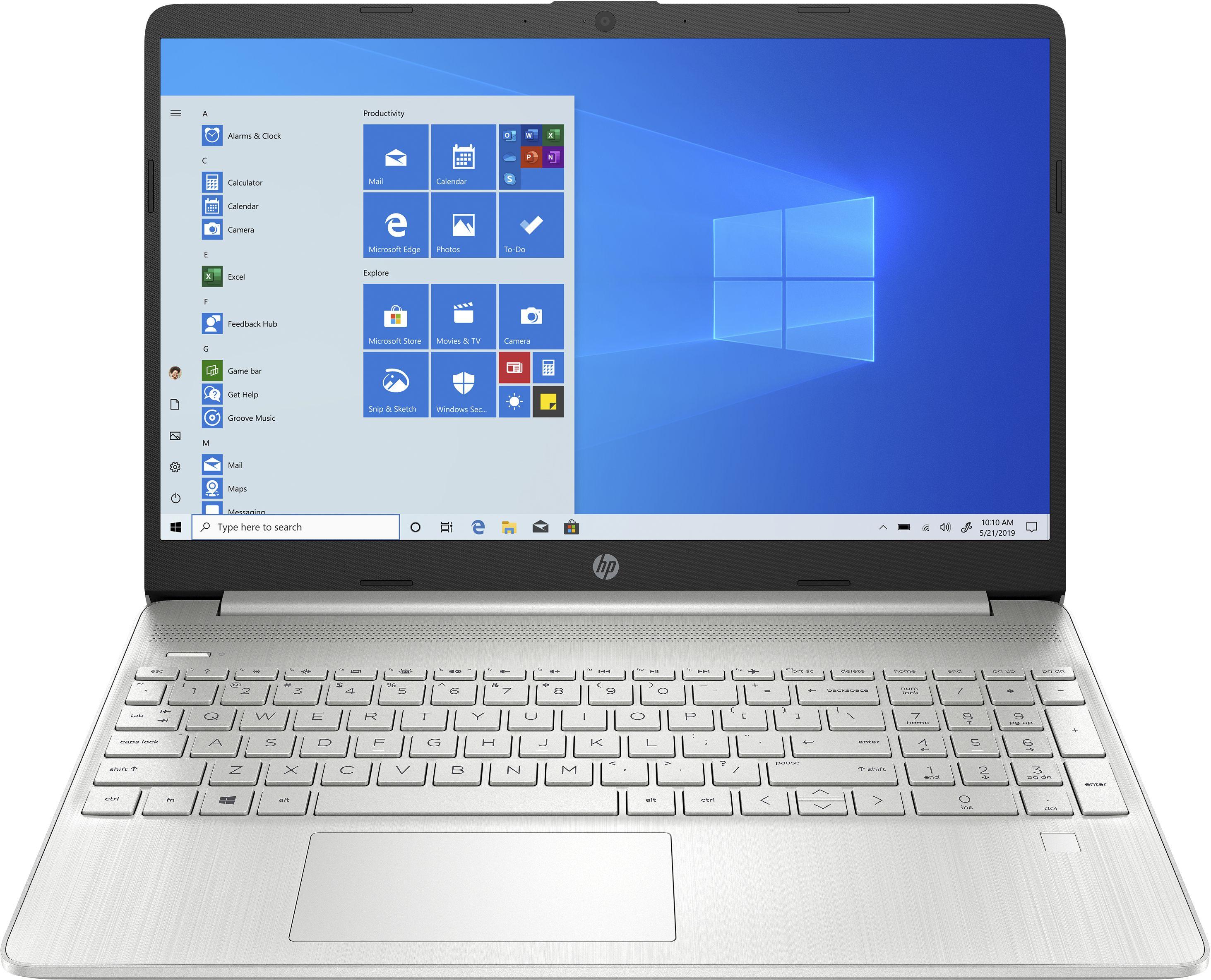 HP  15s-eq2138AU Laptop 15.6" - AMD Ryzen 7 5700U 1.8GHz - 512GB - Silver - 16GB RAM - 15.6 Inch - Excellent
