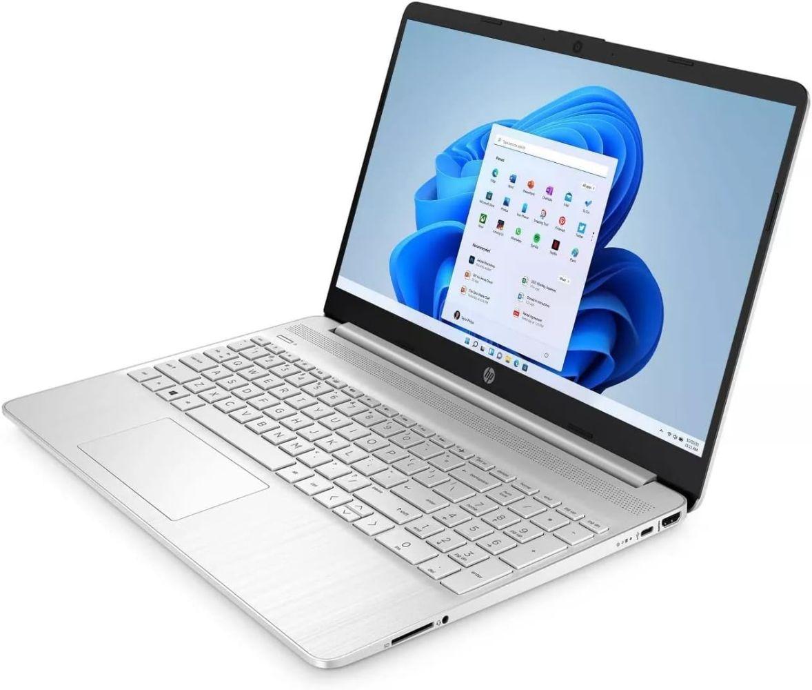 HP 15s-fq5070TU Laptop 15.6" - Natural Silver - Intel Core i7-1255U 1.7GHz - 16GB RAM - 512GB