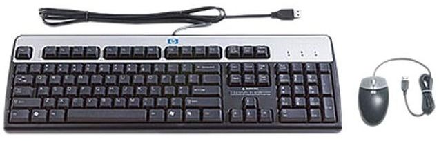 HP HP 631341-B21 USB BFR-PVC US Keyboard and Mouse Kit